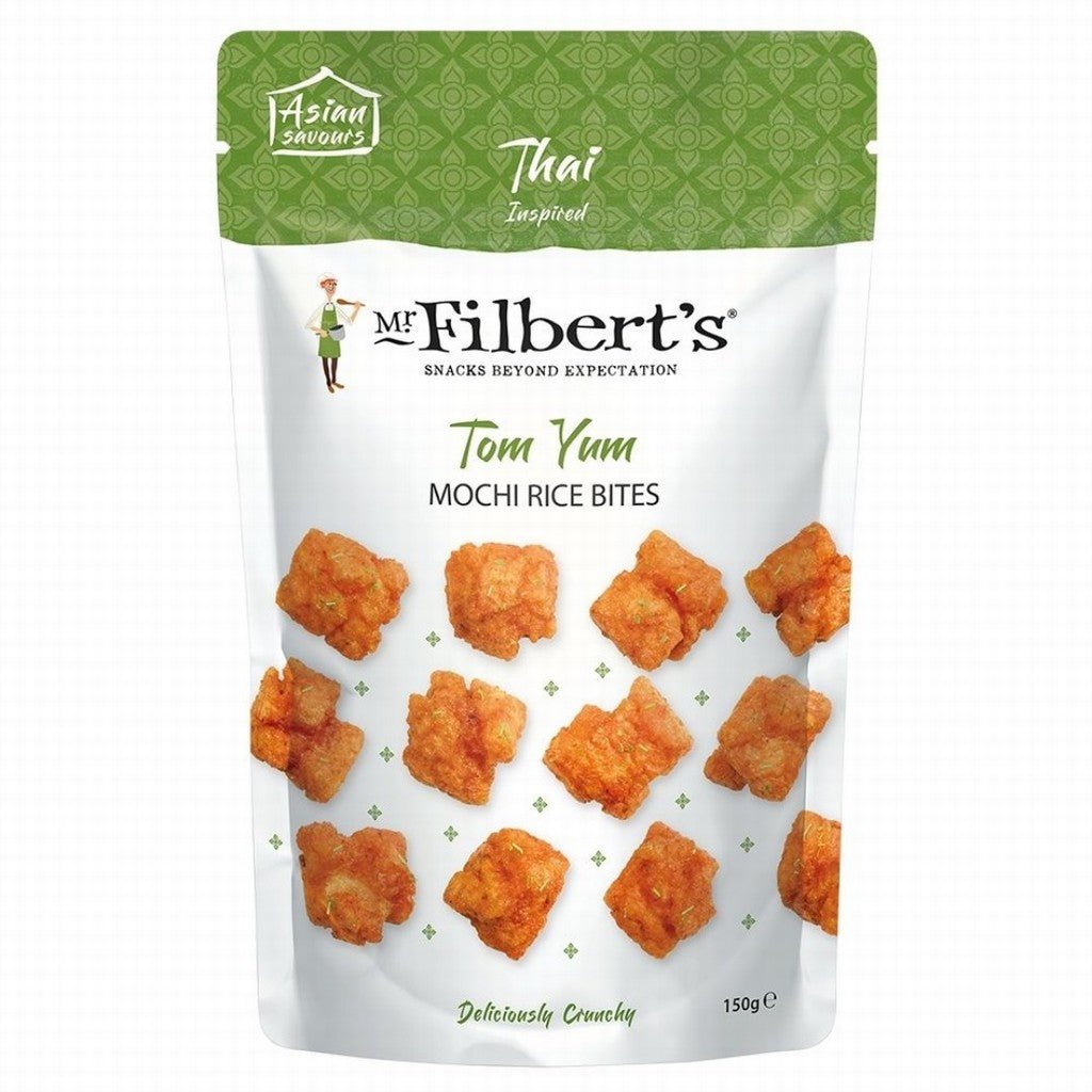 Mr Filberts Tom Yum Mochi Rice Bites 150g - Earthfare Supermarket - 5060145053663