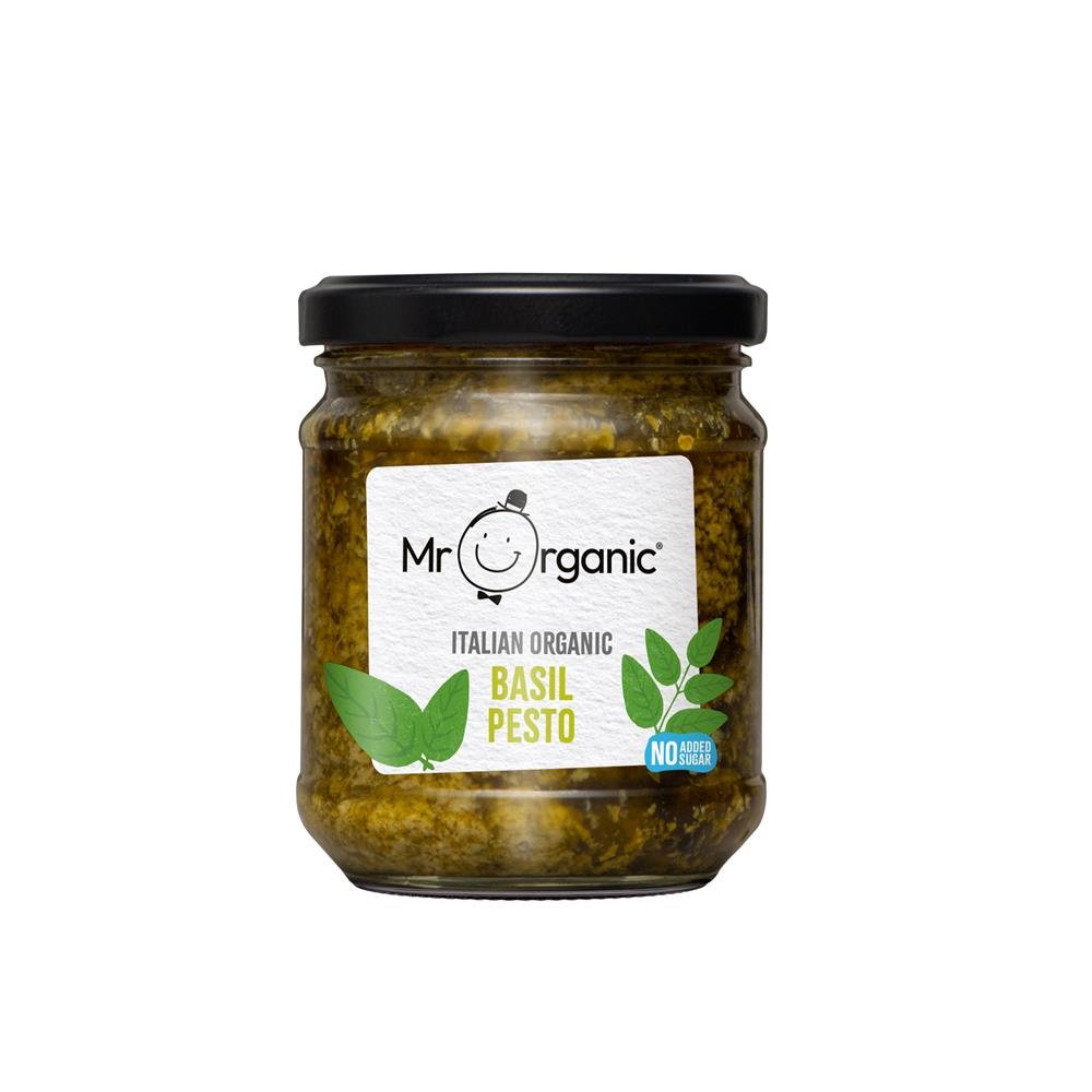 Mr Organic Basil Pesto 190g - Earthfare Supermarket - 
