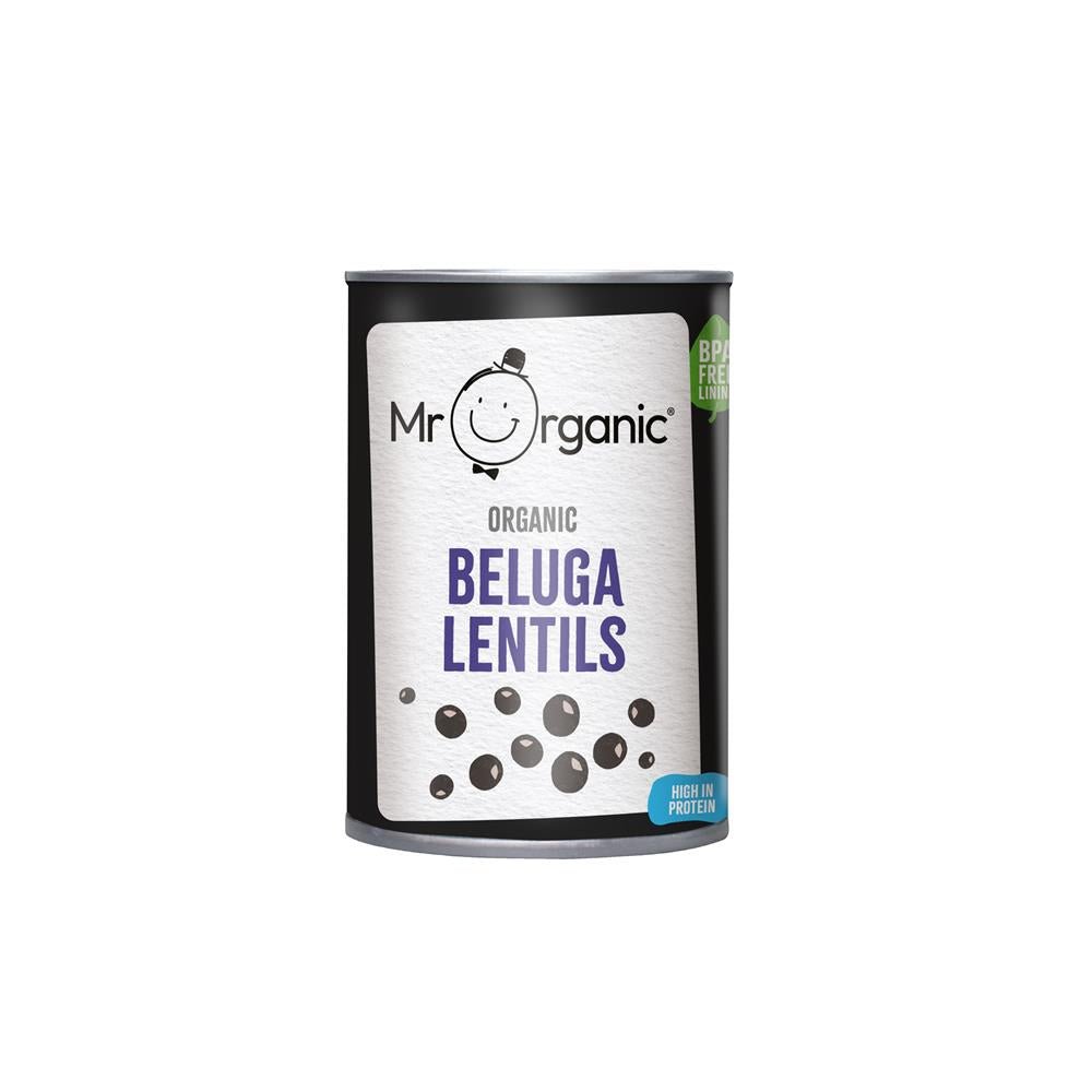 Mr Organic Beluga Lentils 400g - Earthfare Supermarket - 