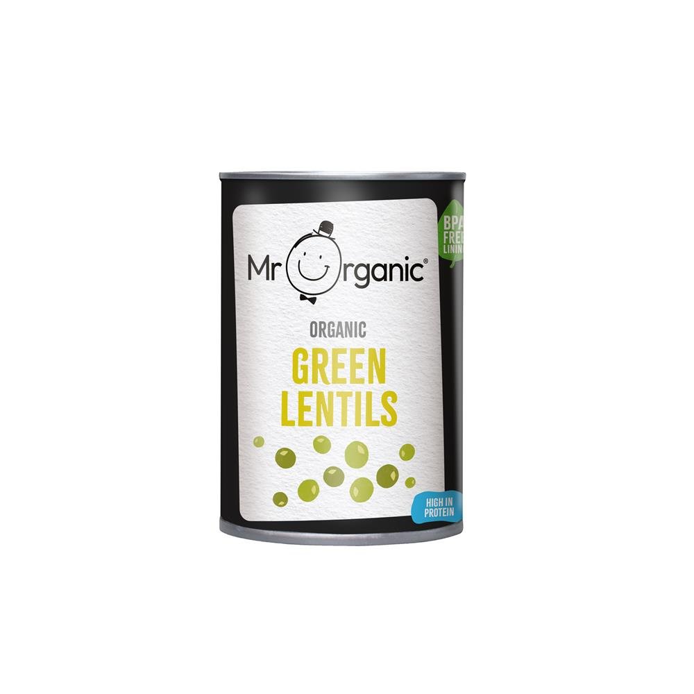 Mr Organic Green Lentils 400g - Earthfare Supermarket - 