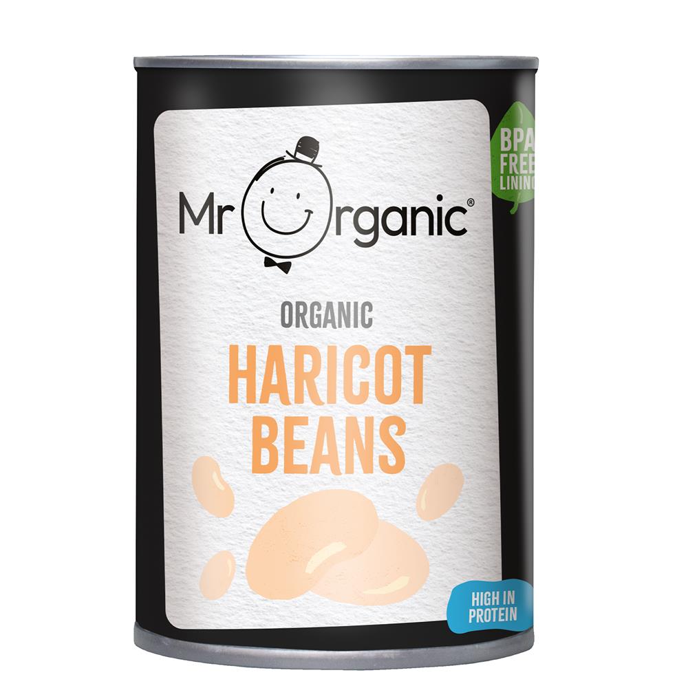 Mr Organic Haricot Beans 400g - Earthfare Supermarket - 