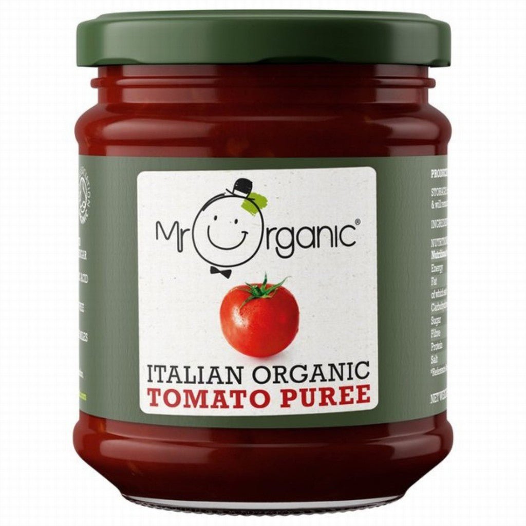 Mr Organic Tomato Puree 200g - Earthfare Supermarket - 5060178070101
