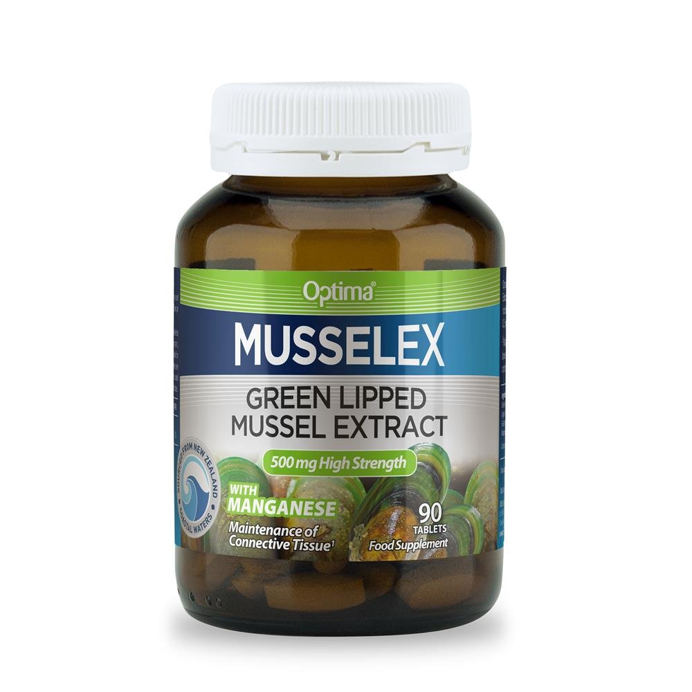 Musselflex Green Lipped Mussel Extract 500Mg - Earthfare Supermarket - 9400097080373