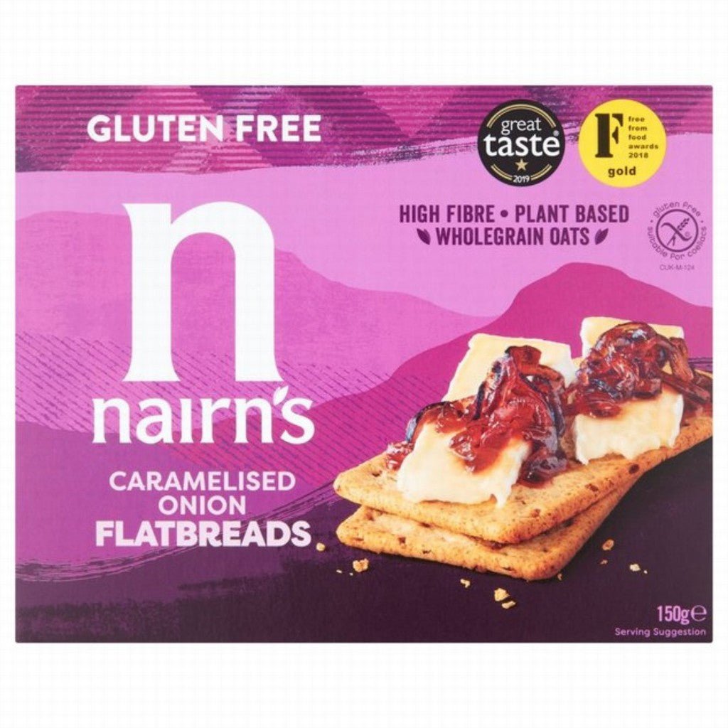 Nairns Flatbreads Caramelised Onion - Earthfare Supermarket - 612322001025