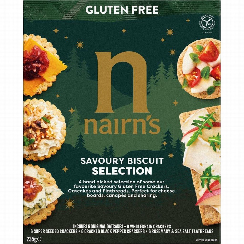 Nairns Gluten Free Savoury Biscuit Selection Pack - Earthfare Supermarket - 612322001155