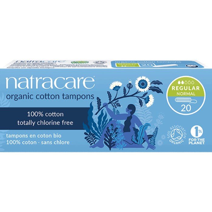 Natracare Organic Tampons Regular - Earthfare Supermarket - 782126001009