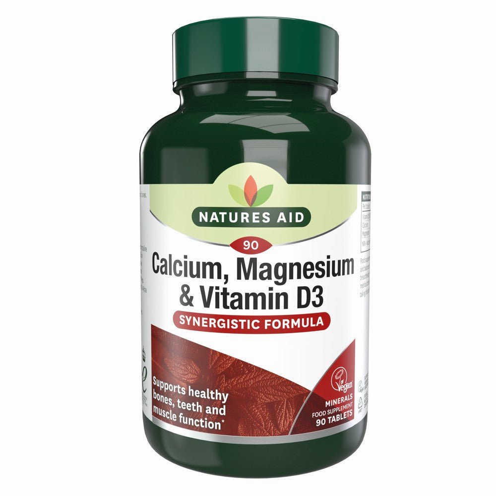 Natures Aid Calcium Magnesium & Vitamin D3 - Earthfare Supermarket - 5023652900905