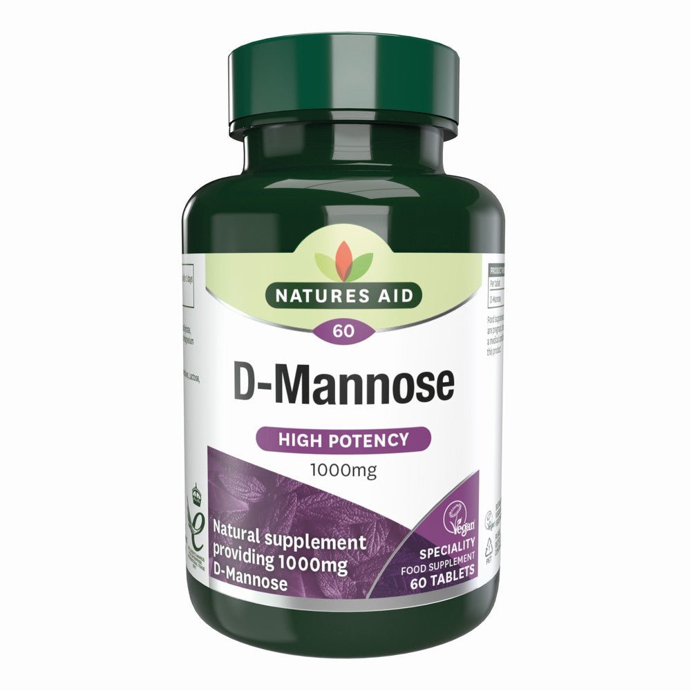 Natures Aid D - Mannose 1000Mg - Earthfare Supermarket - 5023652449060