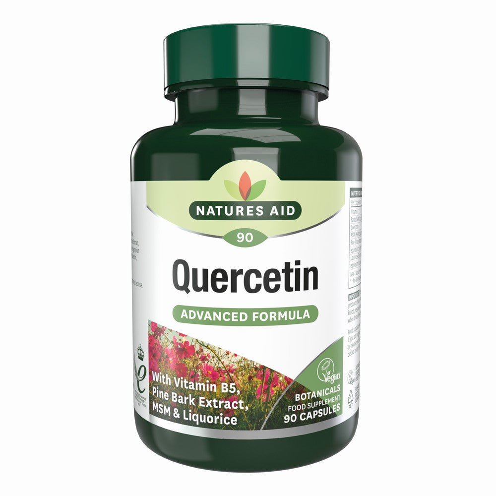 Natures Aid Quercetin Formula - 90 capsules - Earthfare Supermarket - 5023652283091