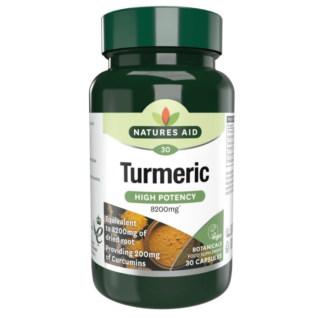 Natures Aid Turmeric High Potency - Earthfare Supermarket - 5023652447066