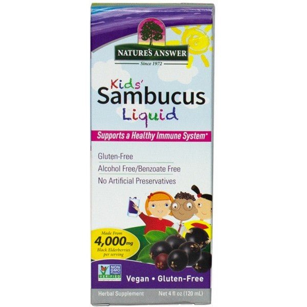 Natures Answer Sambucus For Kids - Earthfare Supermarket - 83000260445