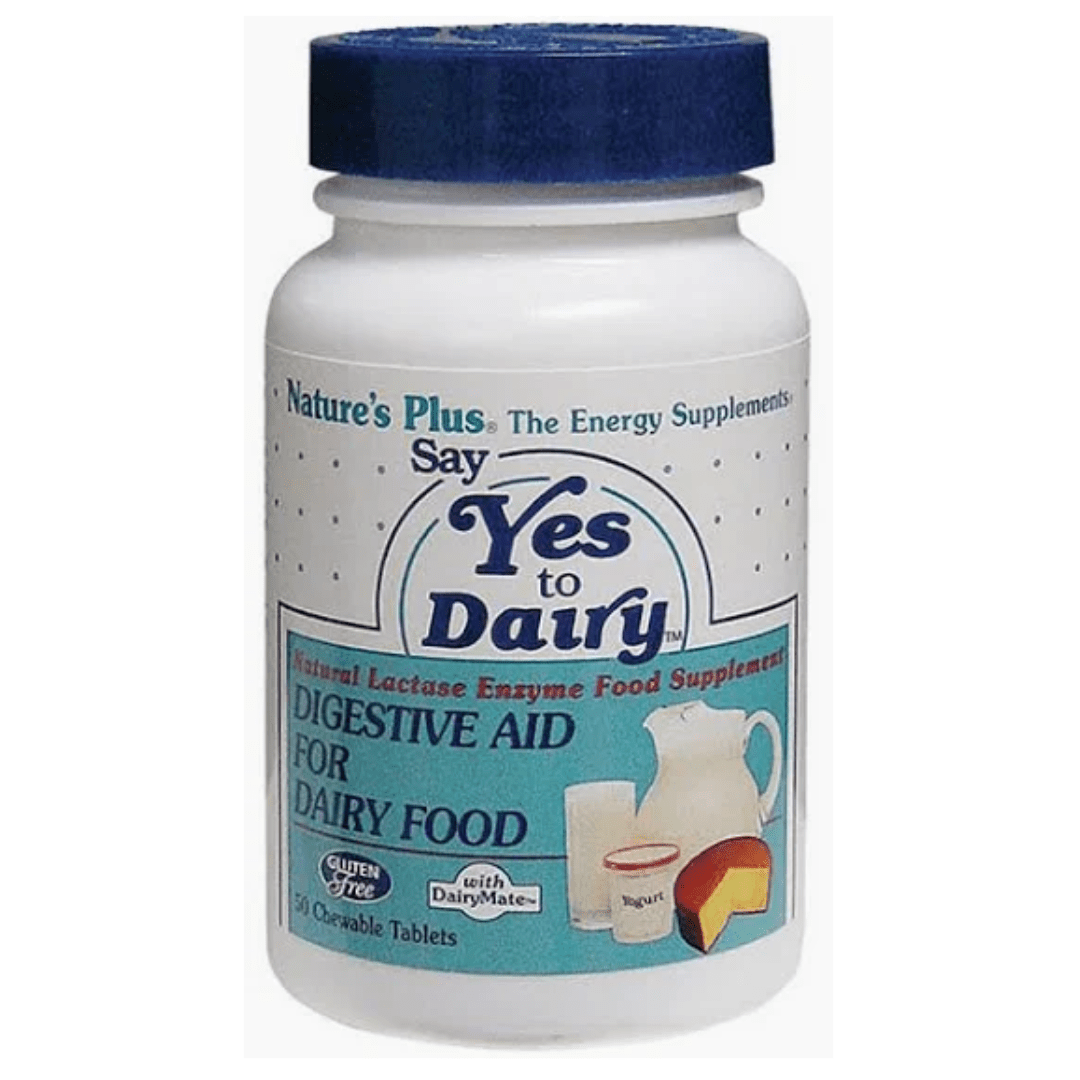 Natures Plus Say Yes To Dairy 50 Tabs - Earthfare Supermarket - 097467044401