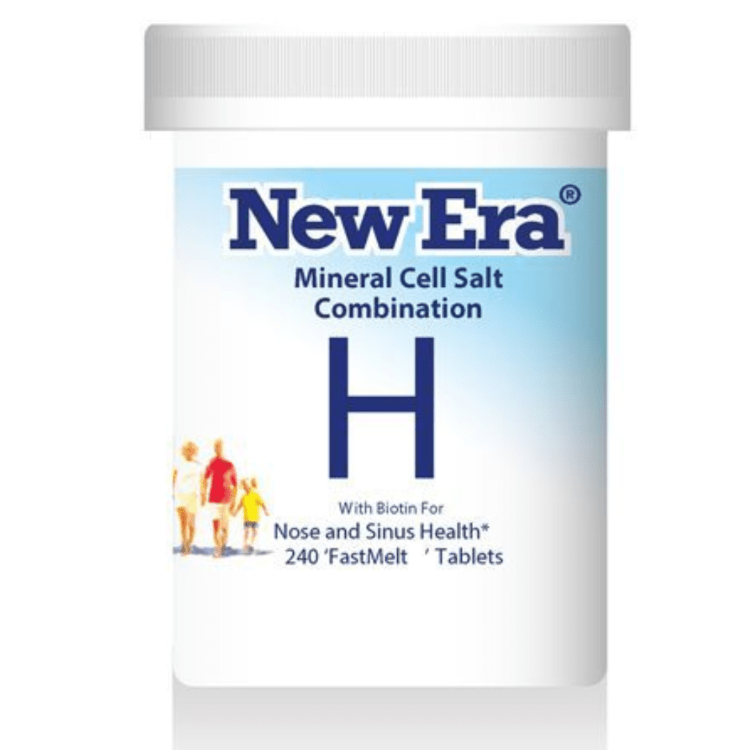 New Era Mineral Tissue Salt Comb H - Earthfare Supermarket - 5013007065670
