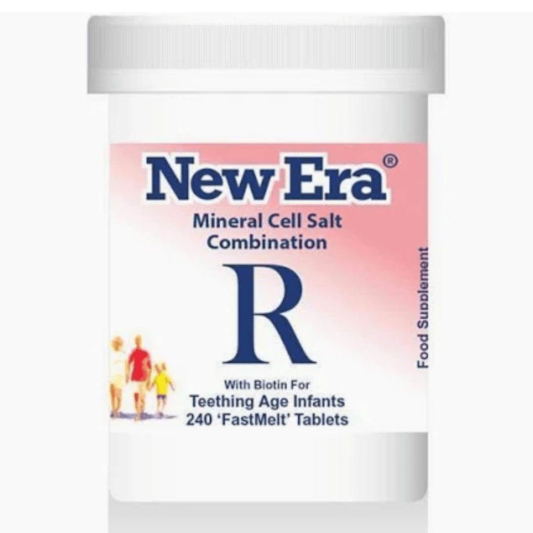 New Era Mineral Tissue Salt Combn R Teething Age Infants - Earthfare Supermarket - 5013007066059