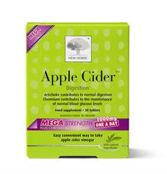 New Nordic Apple Cider Vinegar Tablets 30tabs - Earthfare Supermarket - 5021807447800