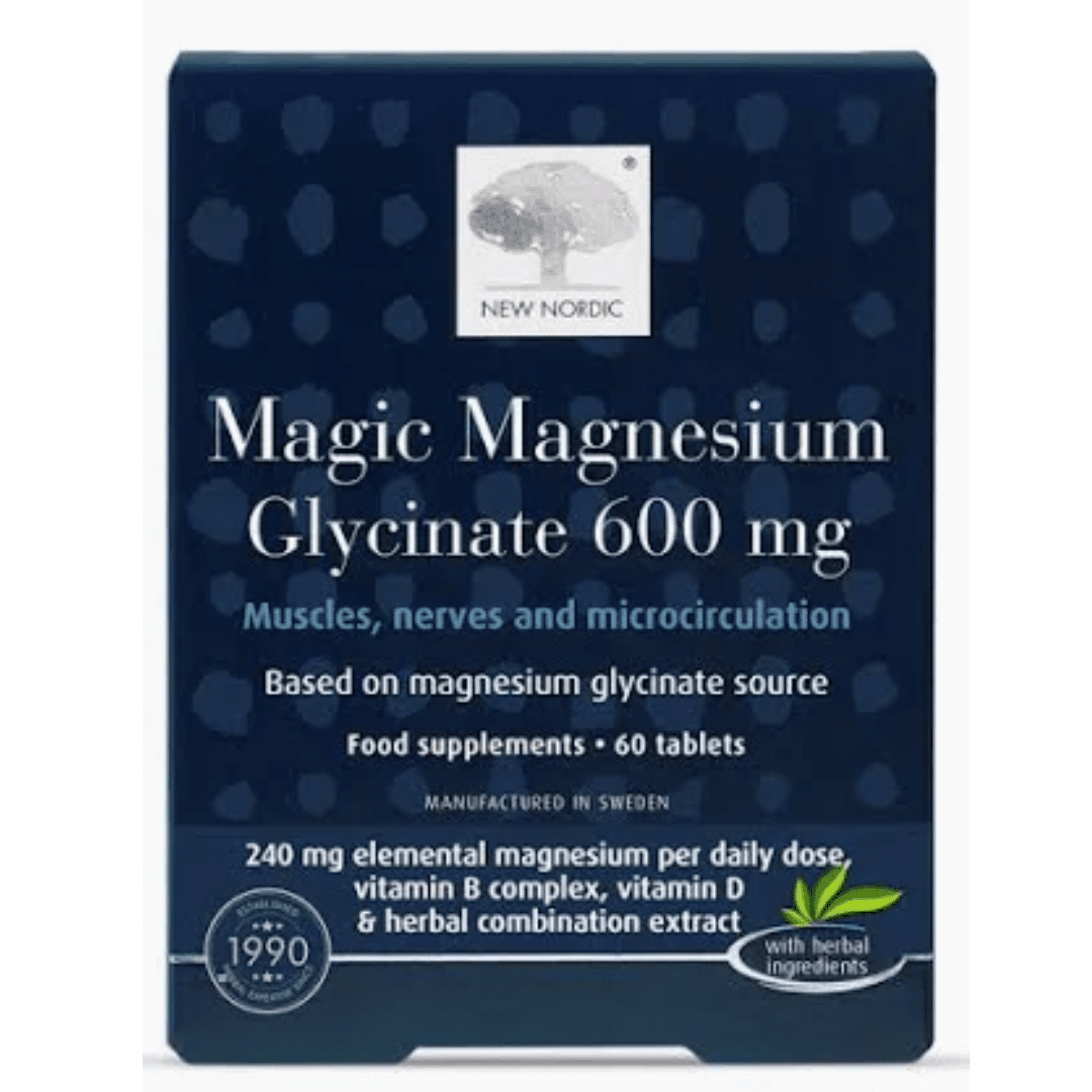 New Nordic Magic Magnesium Glycinate - Earthfare Supermarket - 5021807007868