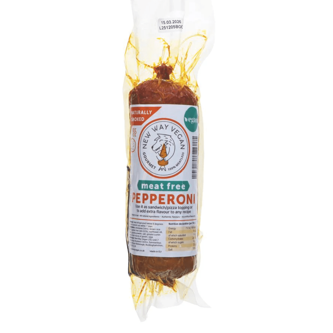New Way Vegan Chickpea Pepperoni - 250g - Earthfare Supermarket - 5070000924717
