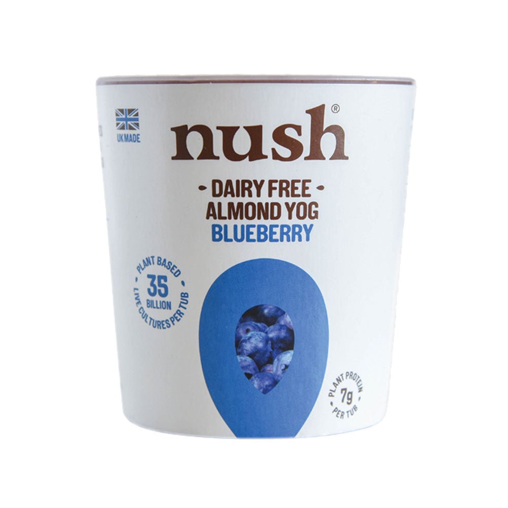 Nush Almond M*Lk Yog Blueberry 350G - Earthfare Supermarket - 5060298881199