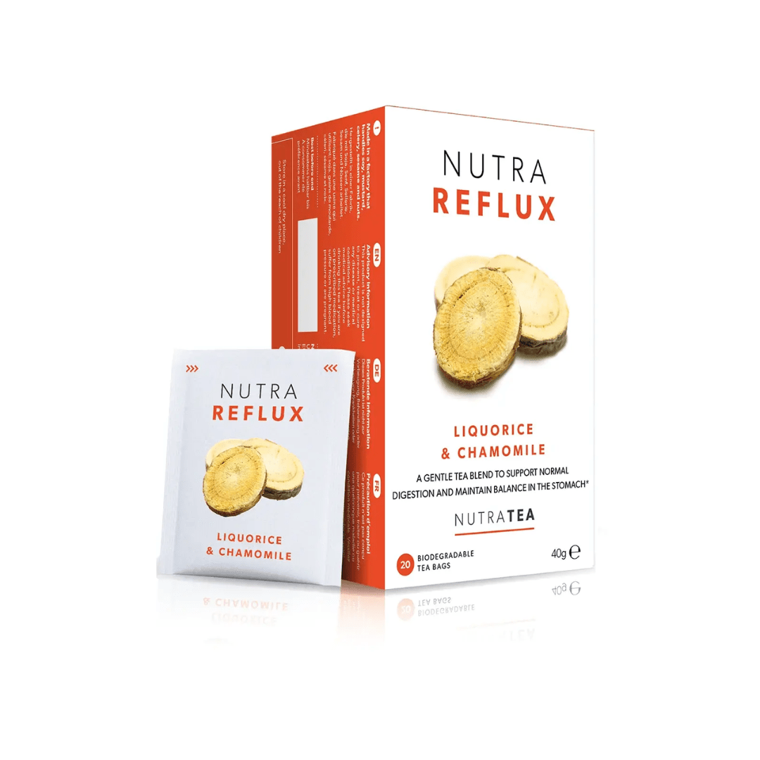 Nutra Reflux Tea - 20 Herbal Tea Bags - Earthfare Supermarket - 5060394428144