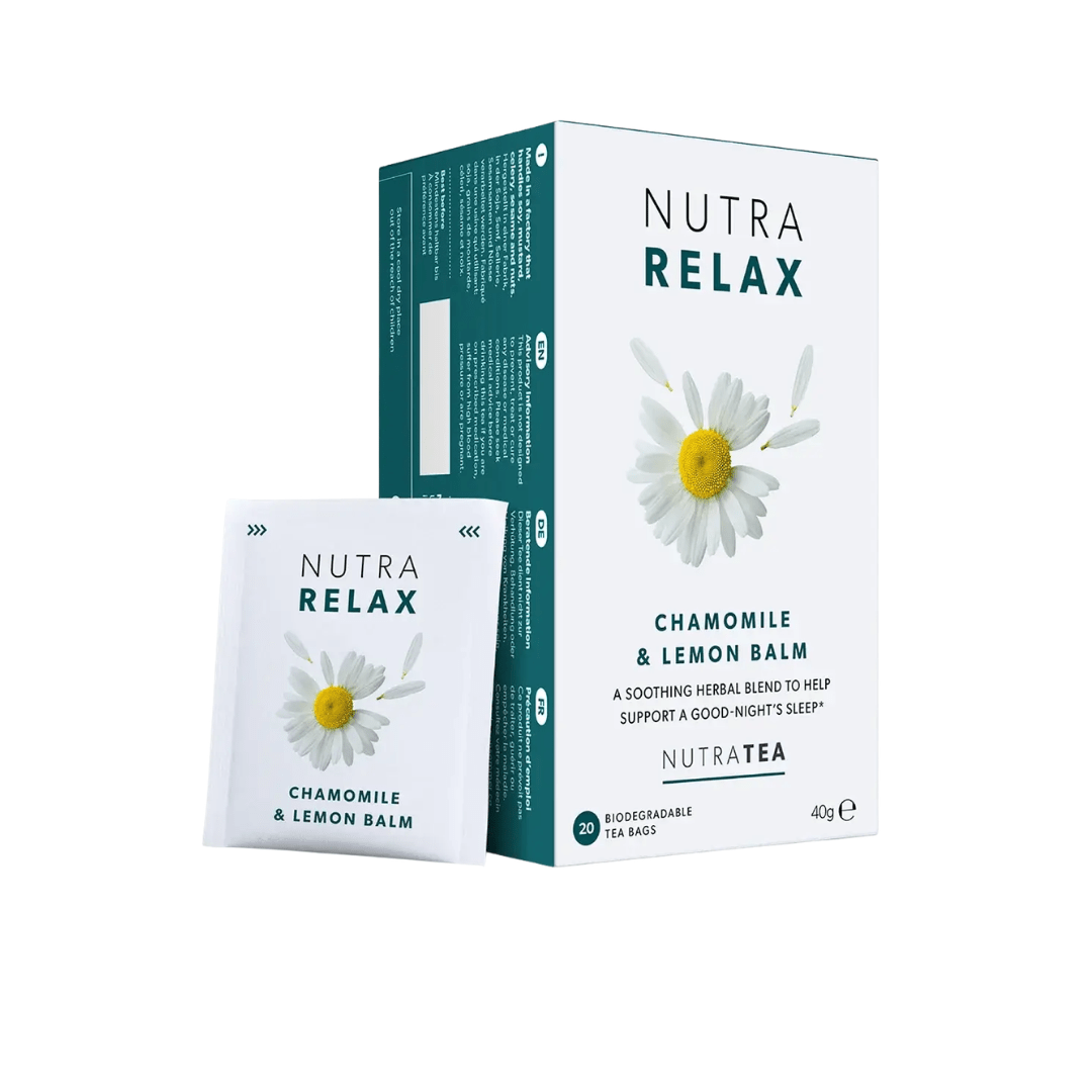 Nutra Relax Tea - 20 Herbal Tea Bags - Earthfare Supermarket - 5060394429783