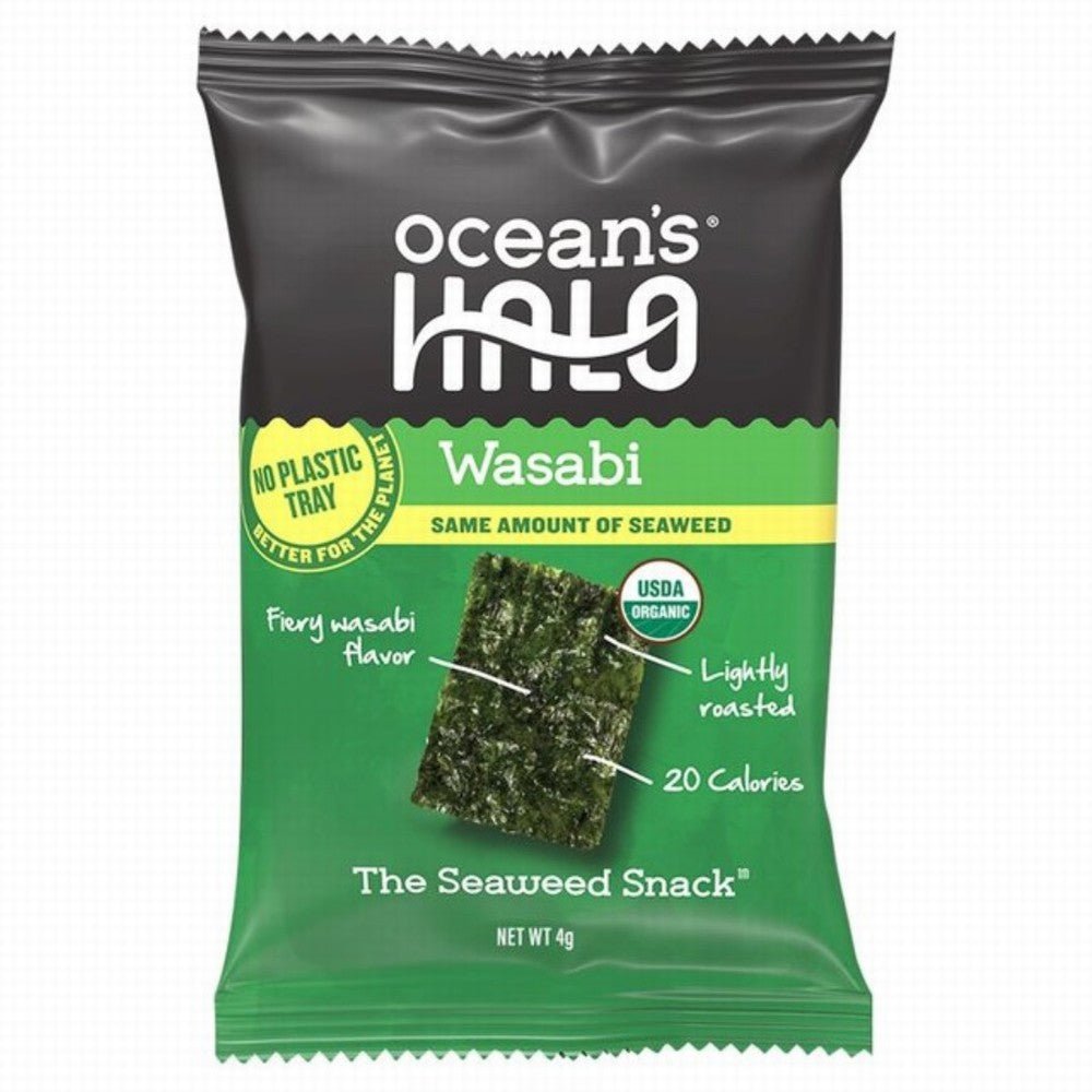 Oceans Halo Wasabi Seaweed - Earthfare Supermarket - 851899005733