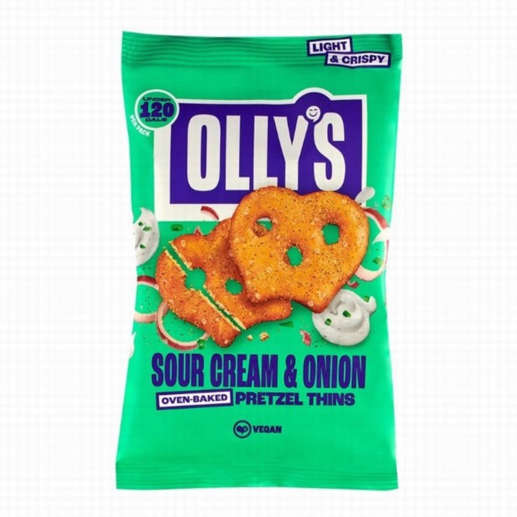 Olly's Pretzel Thins Sour Cream & Onion - Earthfare Supermarket - 5060530210534