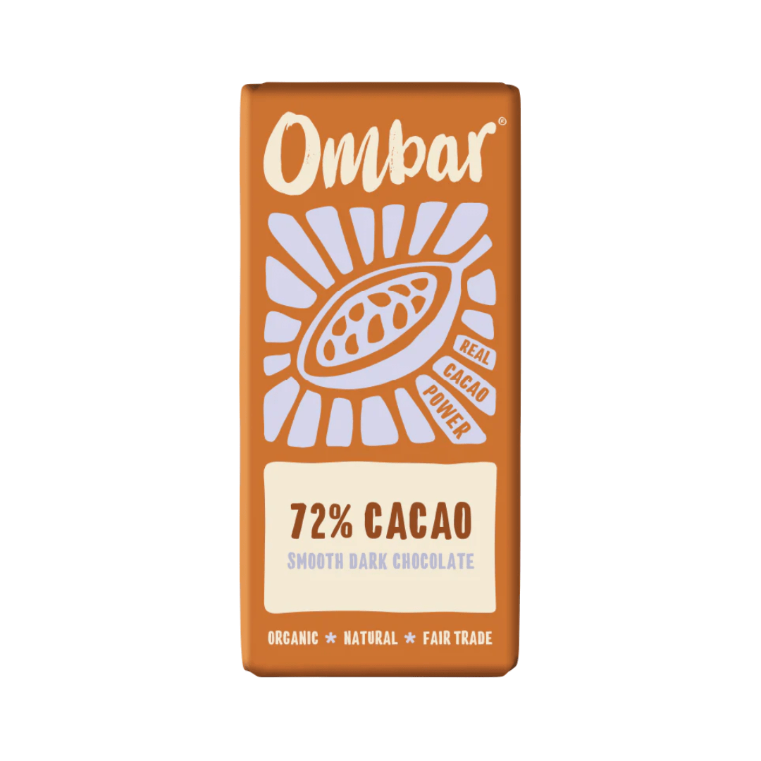 Ombar Organic 72% Cacao 35g - Earthfare Supermarket - 5060102661078