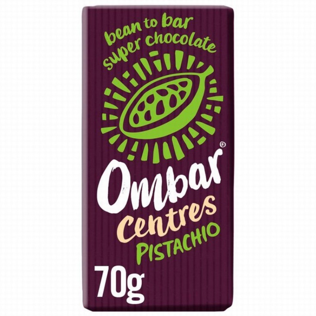 Ombar Pistachio Filled Bar - Earthfare Supermarket - 5060102662686