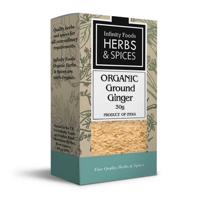 Organic Ginger Ground - Earthfare Supermarket - 5029220986494
