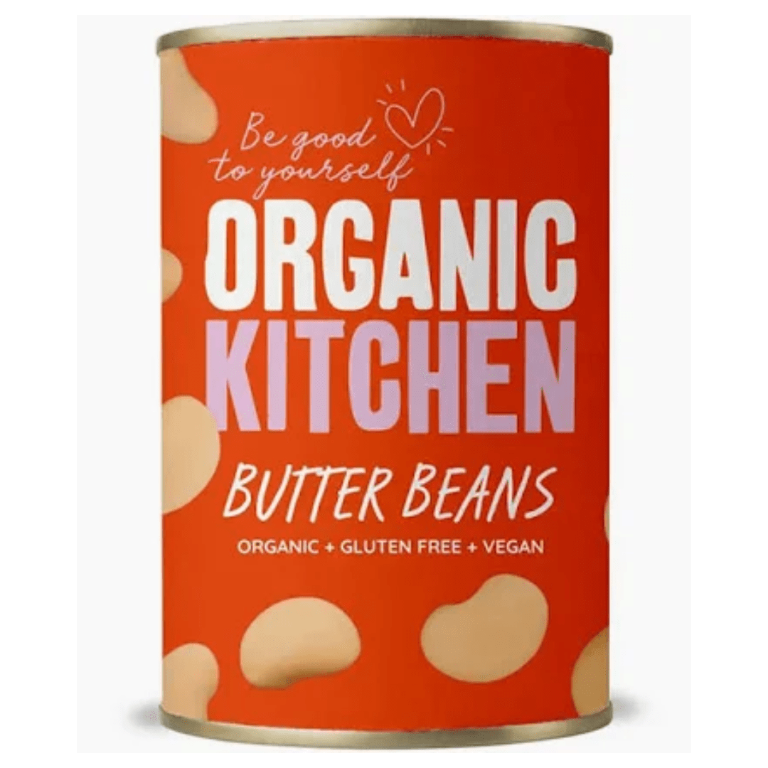 Organic Kitchen Organic Butter Beans - Earthfare Supermarket - 5055177536338