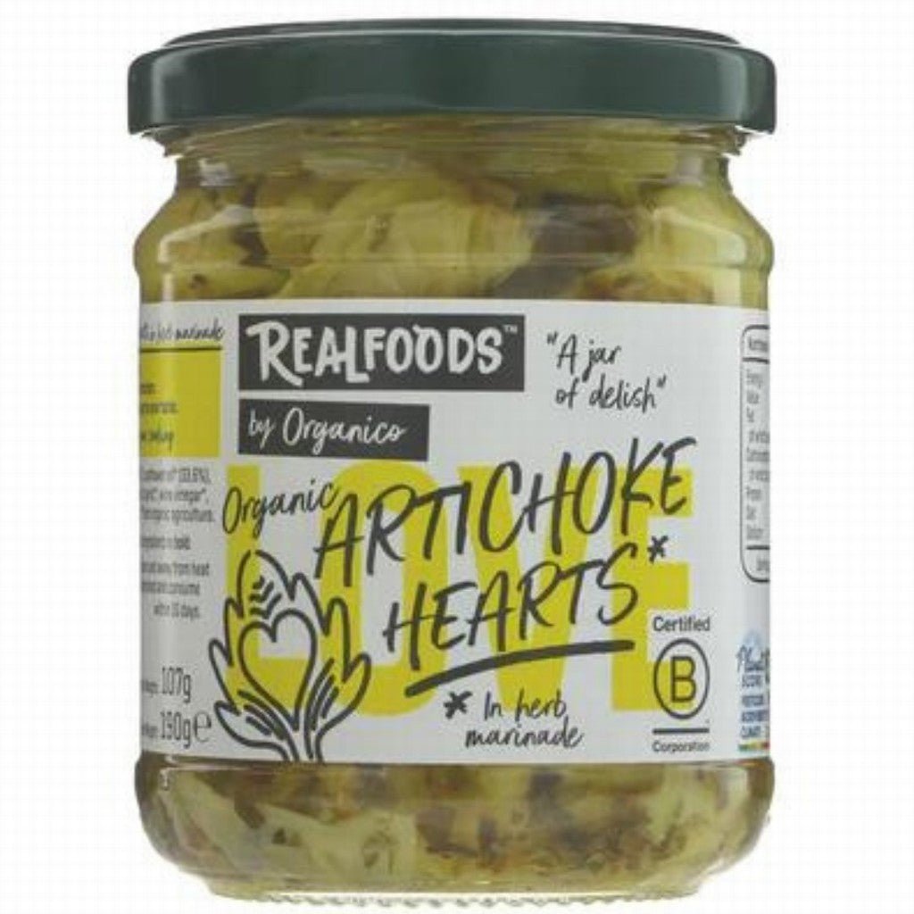 Organico Artichoke Hearts - Earthfare Supermarket - 5034210130061