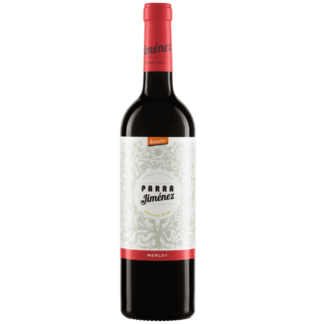 Parra Jimenez Organic Merlot Red - Earthfare Supermarket - 8436561120987