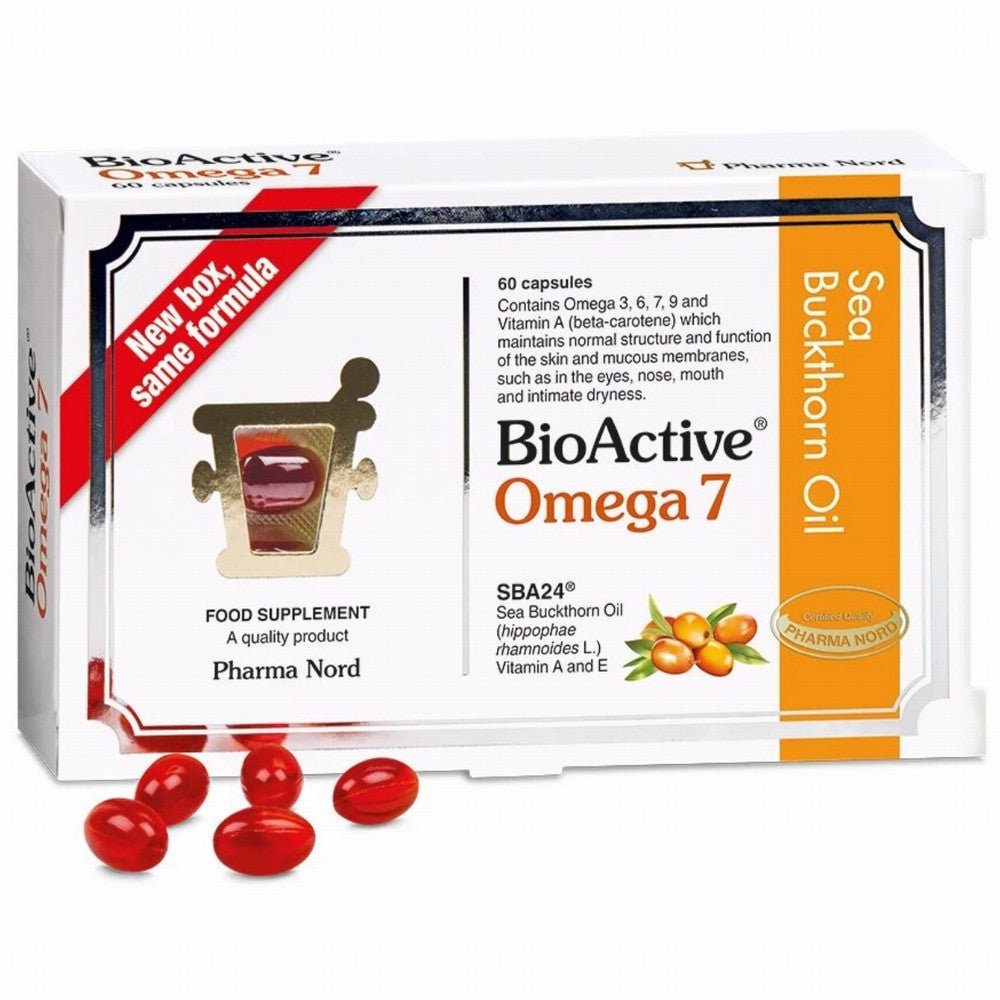Pharma Nord Omega 7 Sea Buckthorn - Earthfare Supermarket - 5707390040252
