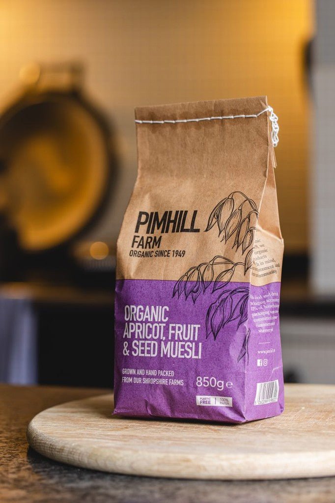 Pimhill Organic Apricot & Seed Muesli 850g - Earthfare Supermarket - 5060099999802