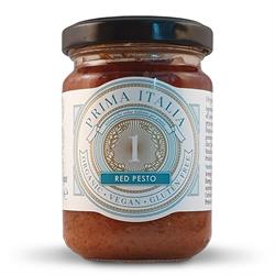 Prima Italia Organic Red Pesto - Earthfare Supermarket - 5055177536086