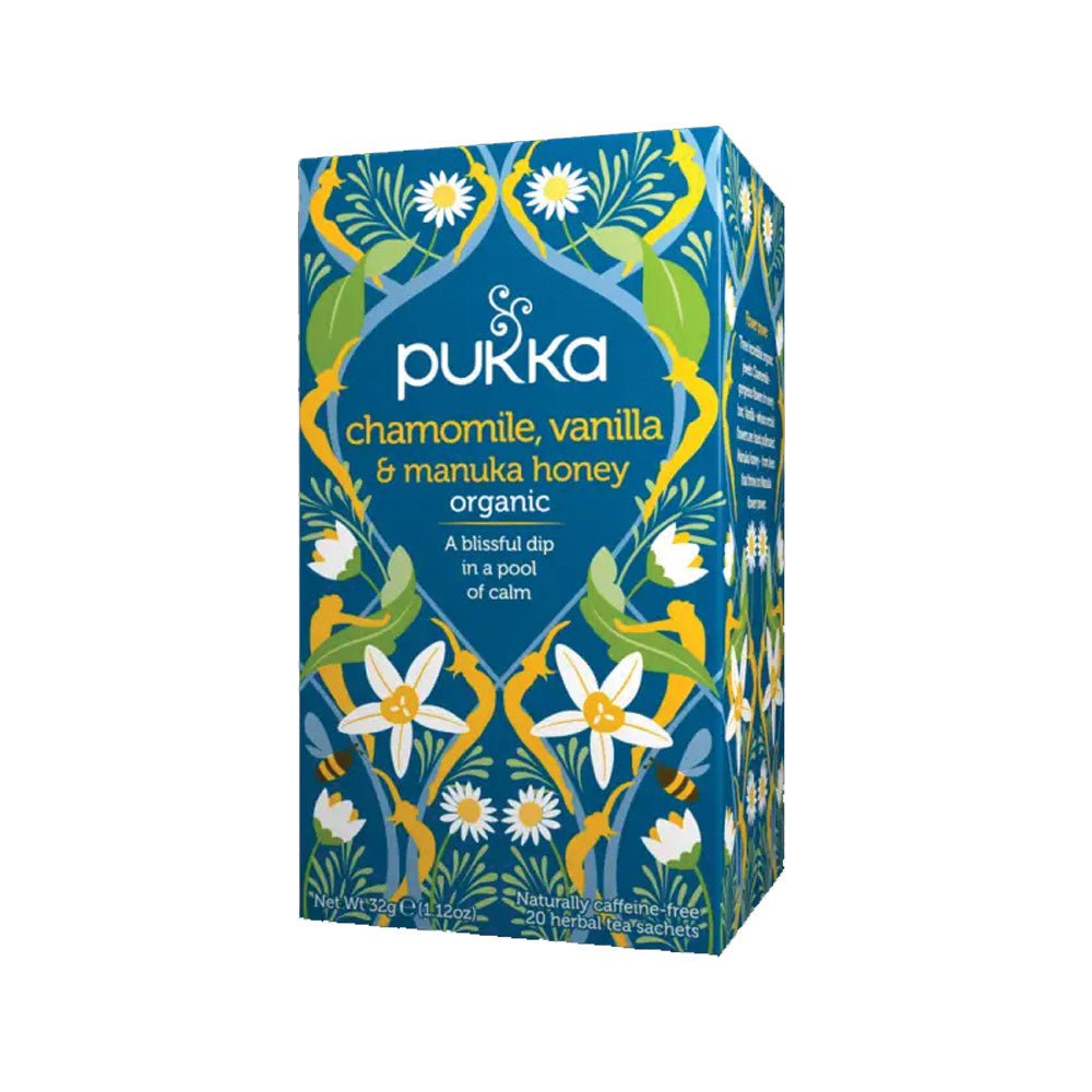 Pukka Organic Chamomile Vanilla & Manuka Honey - Earthfare Supermarket - 5060229012241