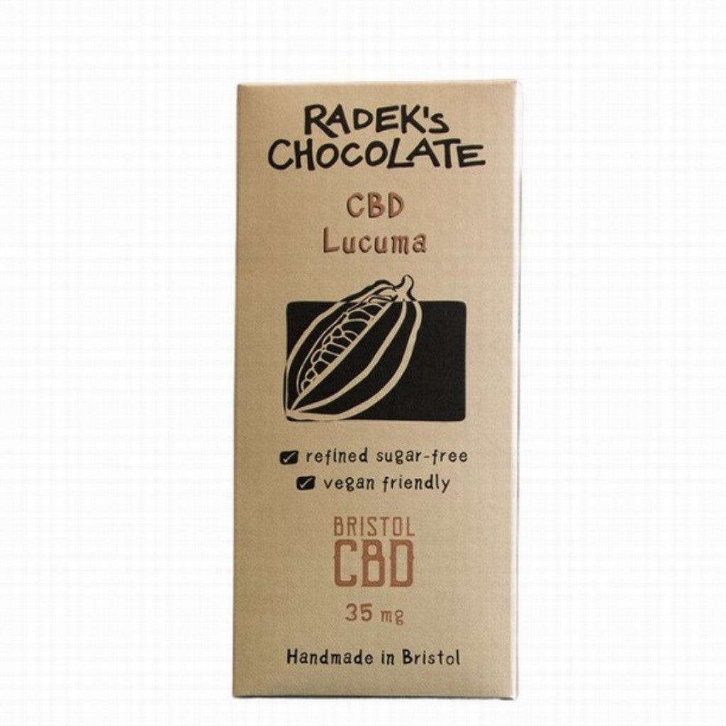 Radeks Chocolate Cbd Lucuma 35mg - Earthfare Supermarket - 0780627355270