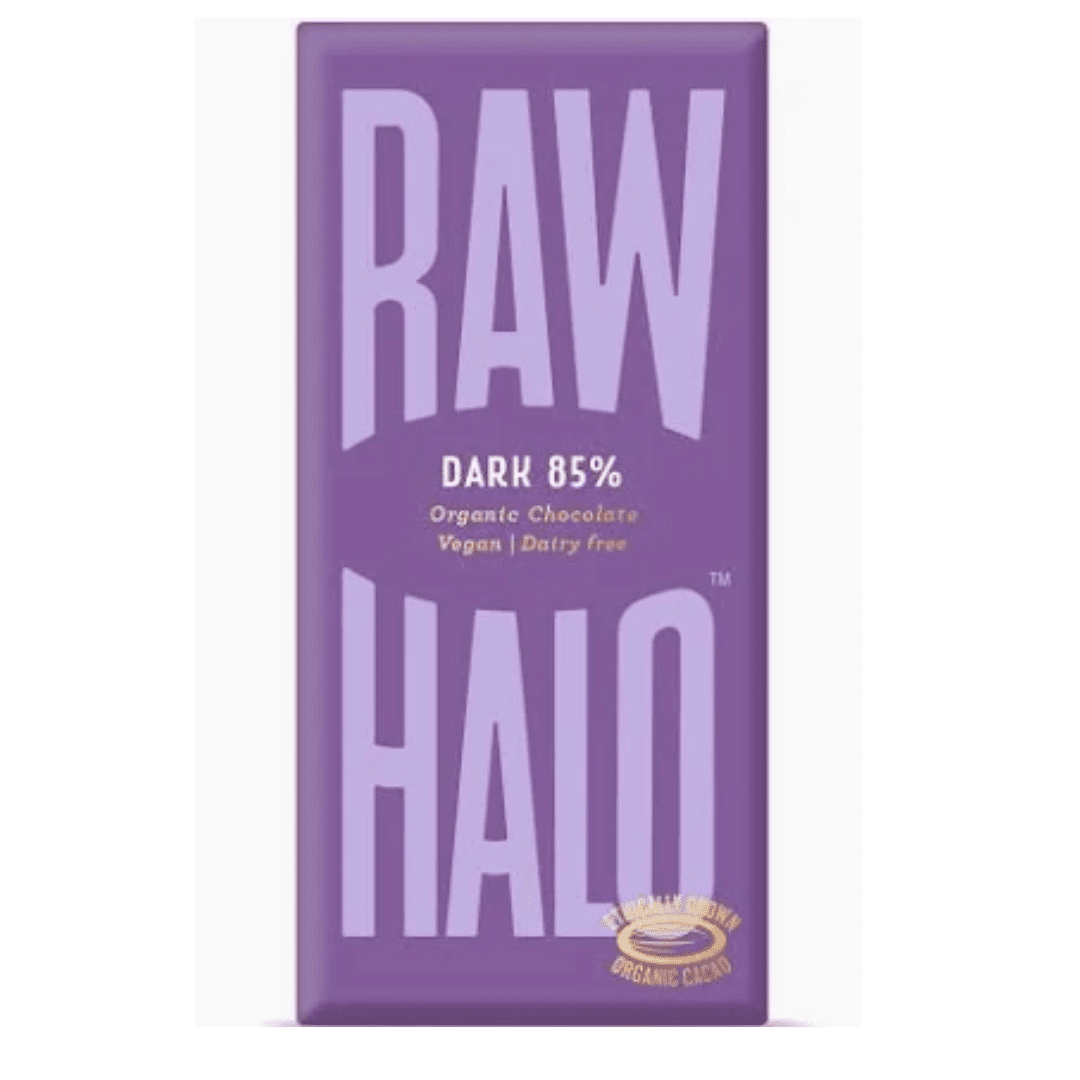 Raw Halo Organic Raw Chocolate Dark 85% 70G - Earthfare Supermarket - 5060430551676