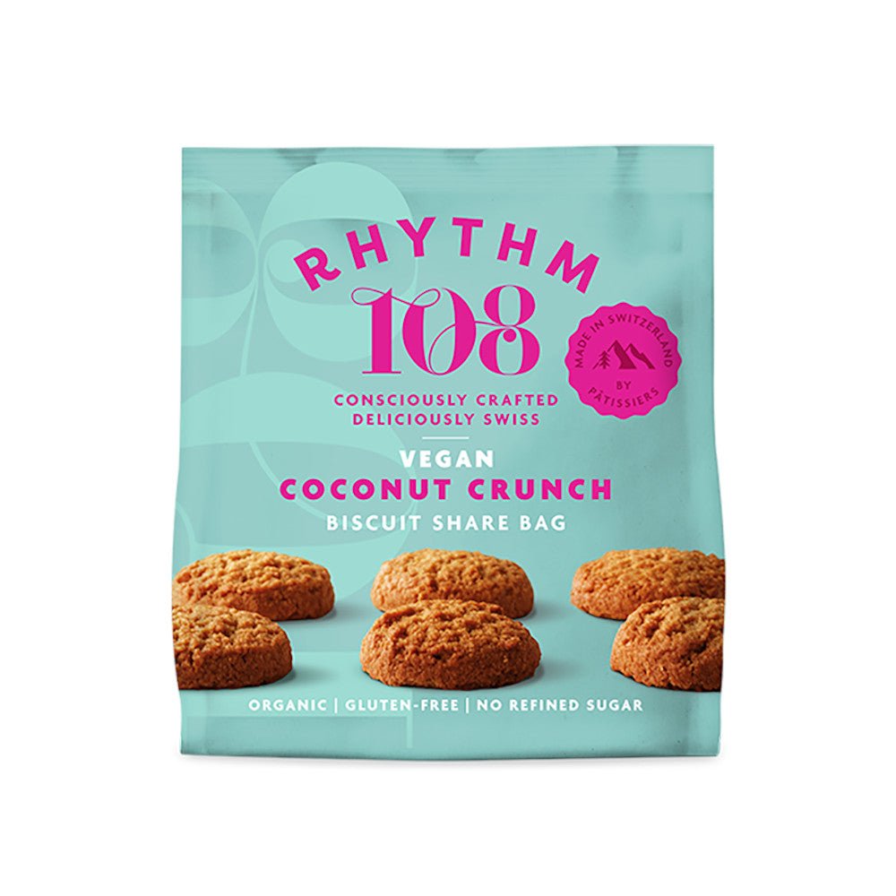 Rhythm 108 Organic Coconut Sharing Bag 135G - Earthfare Supermarket - 7640155340533
