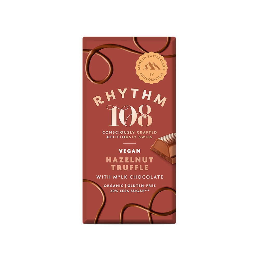 Rhythm108 Hazelnut Truffle Bar - Earthfare Supermarket - 7640155340786