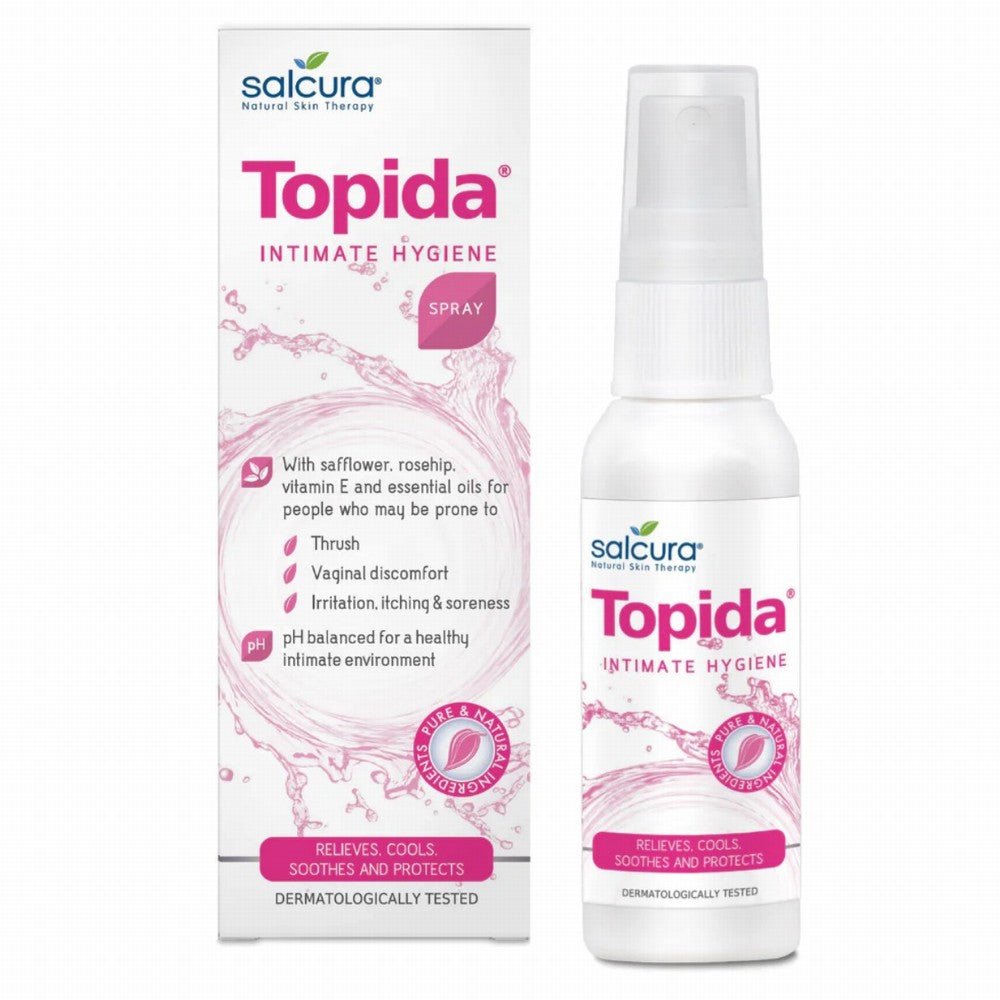Salcura Topida Intimate Hygiene Spray - Earthfare Supermarket - 5060130030945