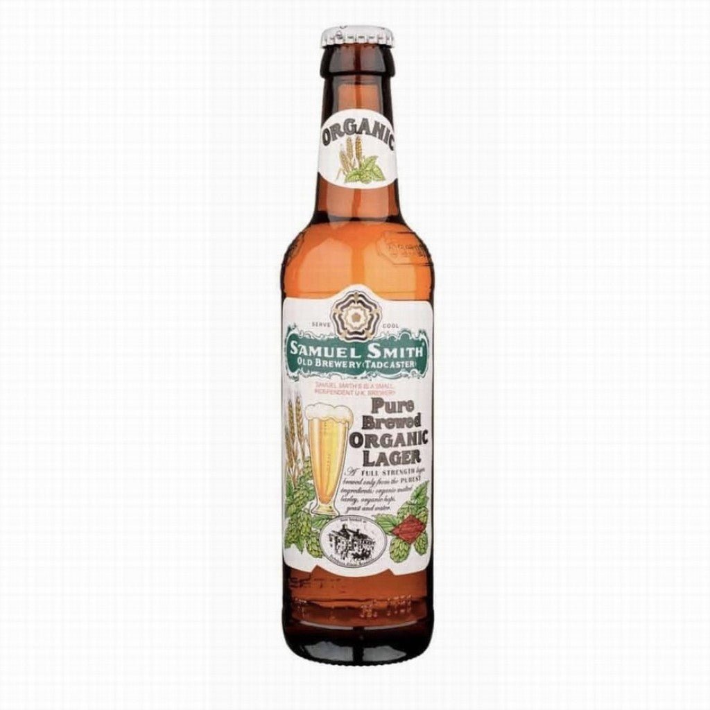 Samuel Smith Pure Brewed Organic Lager 355Ml - Earthfare Supermarket - 5010149200747