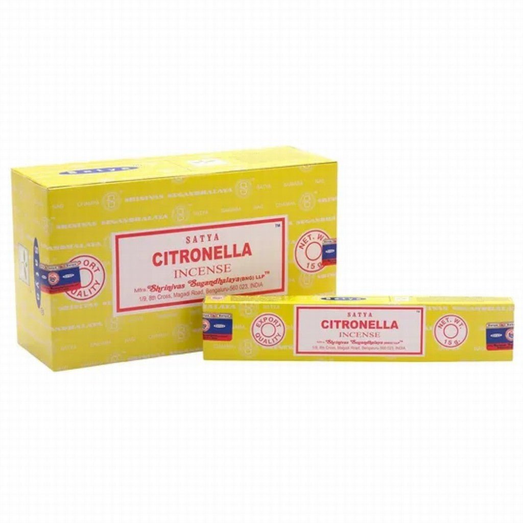 Satya Citronella Incense - Earthfare Supermarket - 8904245401436
