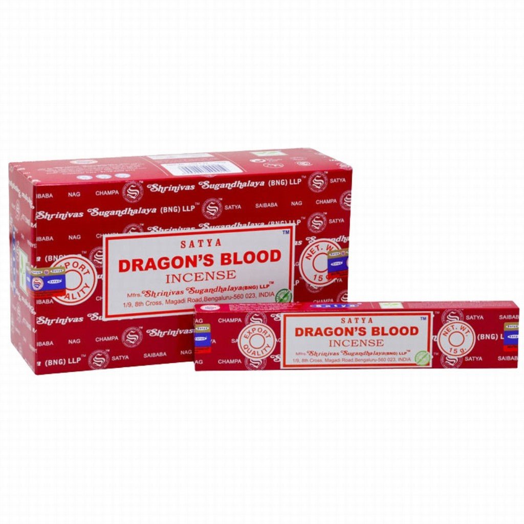 Satya Dragons Blood Incense - Earthfare Supermarket - 8908005960003