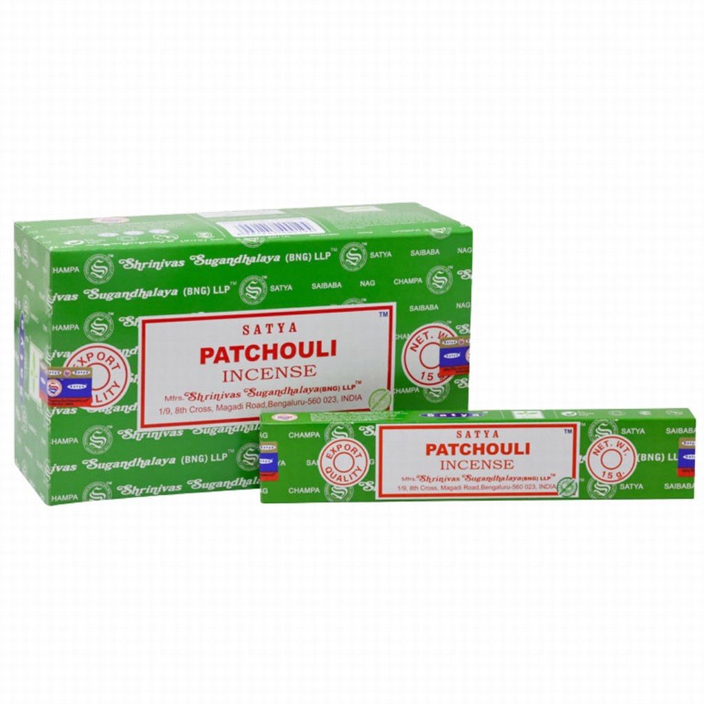 Satya Patchouli Incense - Earthfare Supermarket - 8904245400187