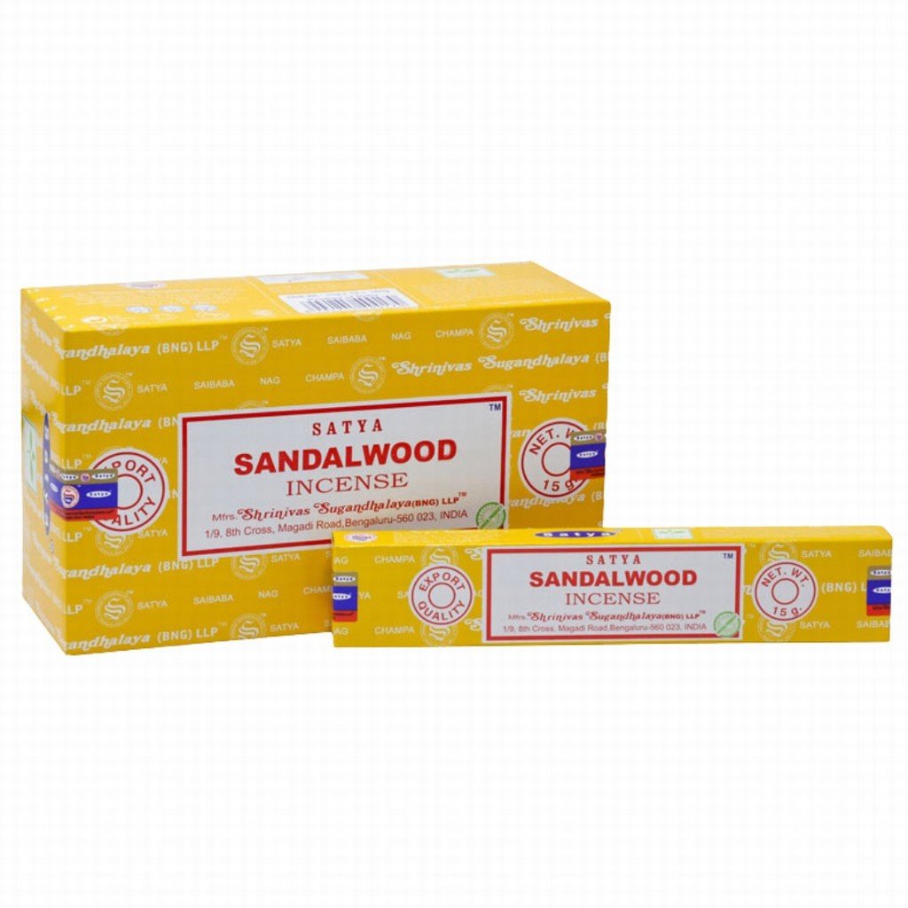 Satya Sandalwood Incense - Earthfare Supermarket - 8904245400163