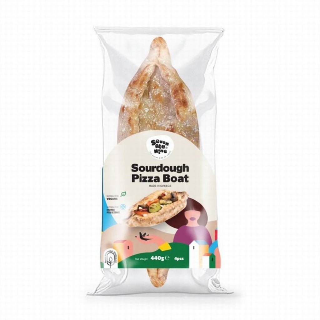 Seven Ate Nine Sourdough Pizza Boats - Earthfare Supermarket - 5200408802274