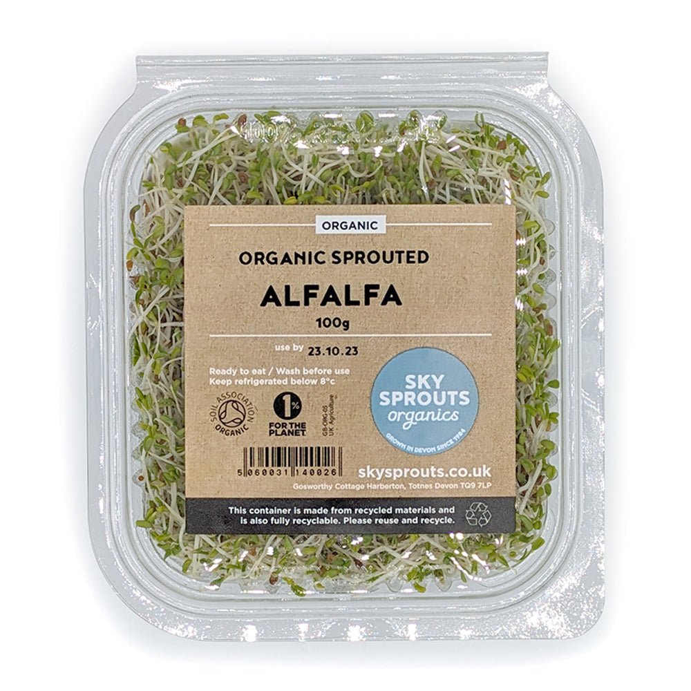 Sky Sprouts Organic Sprouted Alfalfa - Earthfare Supermarket - 5060031140026