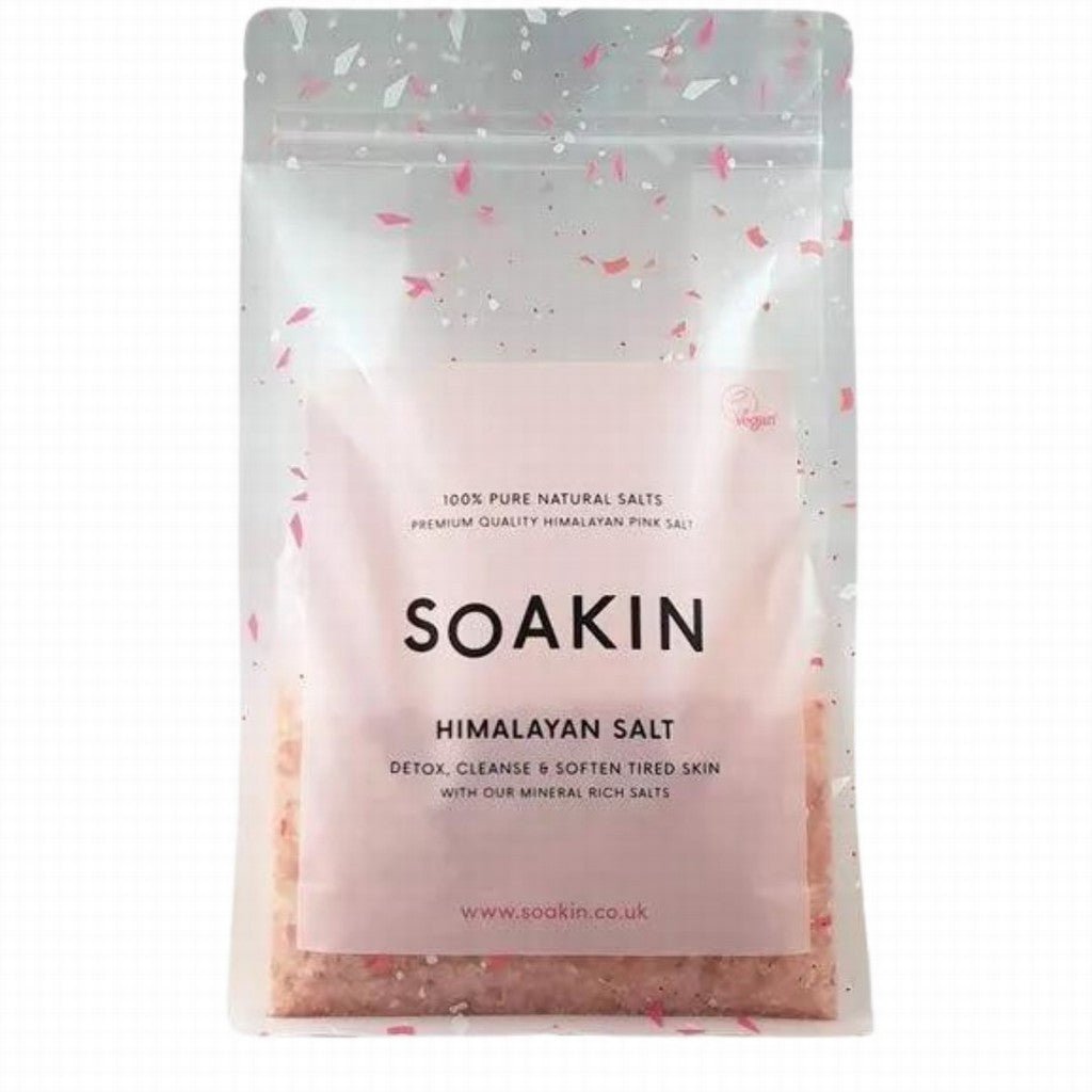 Soakin Himalyan Pink Bath Salt - Earthfare Supermarket - 5055177535409