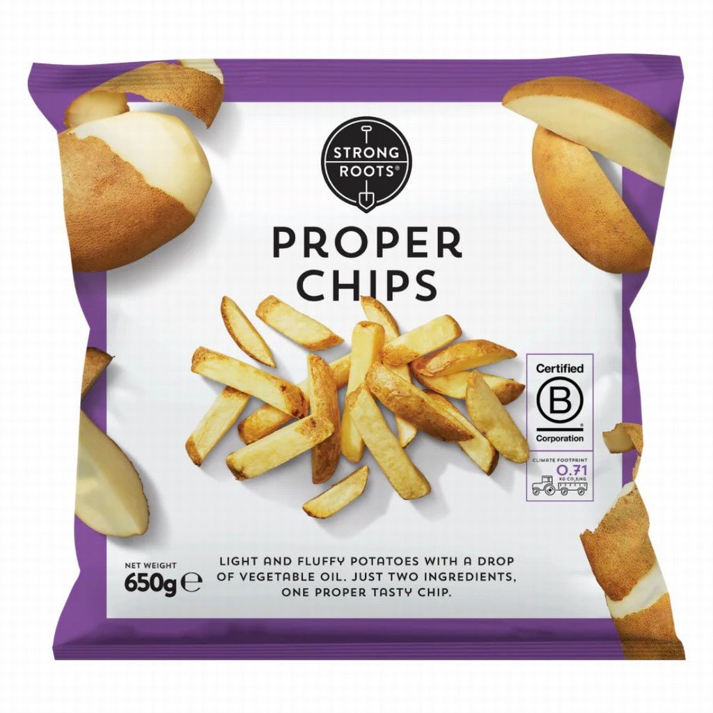Strong Roots Gluten Free Proper Chips - Earthfare Supermarket - 5391528181230